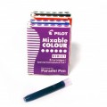 Картриджи PILOT для Parallel Pen фиолетовые 6шт. 5