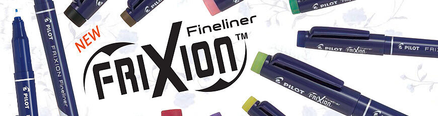 Новые линеры "пиши-стирай" Pilot FriXion