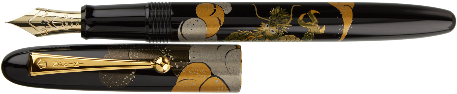 Ручка перьевая PILOT Namiki Nippon Art Maki-e The Dragon with Cumulus Дракон в облаках перо F Ручка перьевая PILOT Namiki Nippon Art Maki-e The Dragon with Cumulus Дракон в облаках перо F