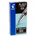 Ручка гелевая PILOT G-Tec-C4 Grip черная 0,4мм 2