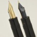 Ручка перьевая PILOT Justus 95 черный корпус с золотом перо F 4