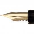 Ручка перьевая PILOT Justus 95 черный корпус с золотом перо F 8