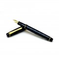 Ручка перьевая PILOT Justus 95 черный корпус с золотом перо F 9