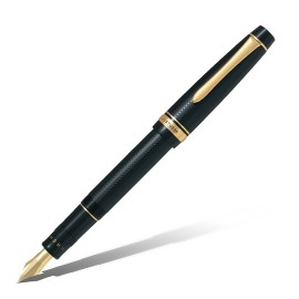 Ручка перьевая PILOT Justus 95 черный корпус с золотом перо M