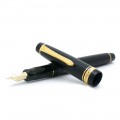 Ручка перьевая PILOT Justus 95 черный корпус с золотом перо M 3