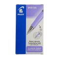Ручка шариковая PILOT Super Grip Neon фиолетовый корпус синяя 0,7мм 3