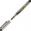 Ручка перьевая PILOT V-Pen Silver черная 0,7мм 5