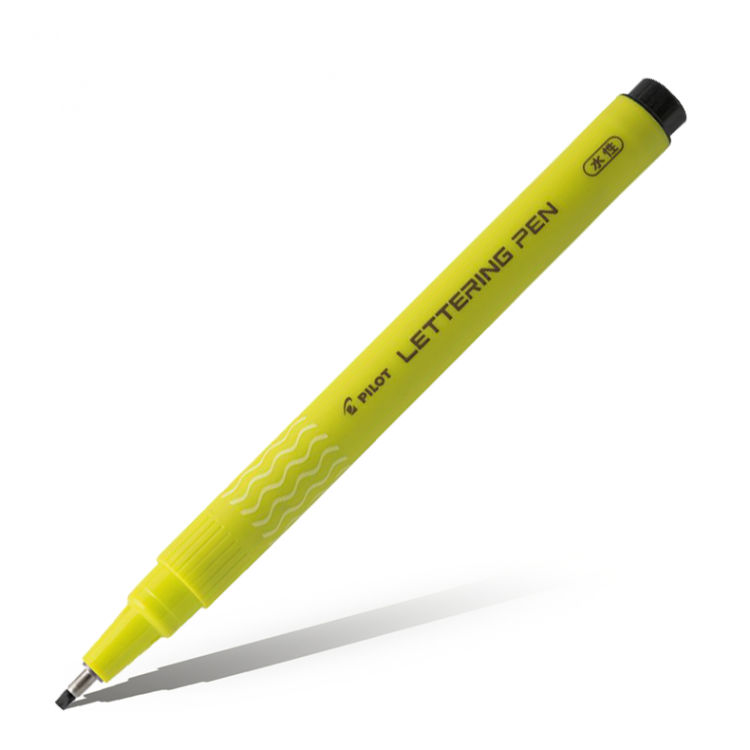 Ручка капиллярная Pilot Lettering Pen черная 2мм