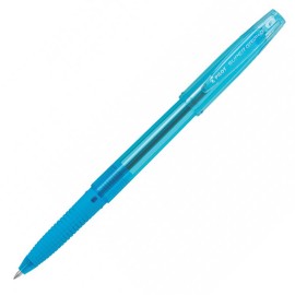 Ручка шариковая PILOT Super Grip G Neon голубая 0,7мм