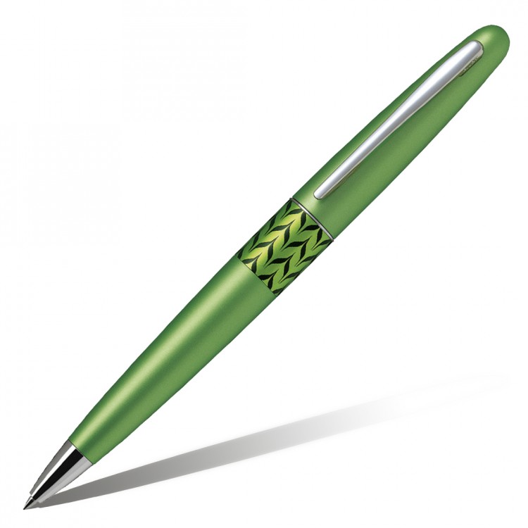 Ручка шариковая PILOT MR Retro Pop светло-зеленый металлик 1мм
