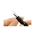 Ручка перьевая PILOT Justus 95 черный корпус с родиевым покрытием перо M 3