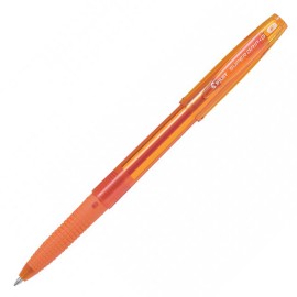 Ручка шариковая PILOT Super Grip G Neon оранжевая 0,7мм
