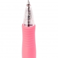 Ручка шариковая PILOT Super Grip розовый корпус синяя 0,7мм 2