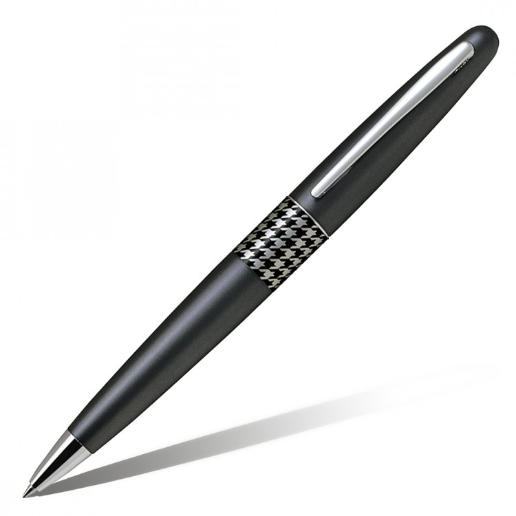 Ручка шариковая PILOT MR Retro Pop серый металлик 1мм