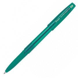Ручка шариковая PILOT Super Grip G Neon темно-зеленая 1мм