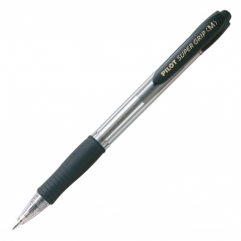Ручка шариковая PILOT Super Grip черная 1,0мм