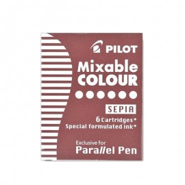 Картриджи PILOT для Parallel Pen сепия 6шт.