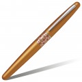 Ручка роллер PILOT MR Retro Pop оранжево-золотой металлик 0,7мм 2