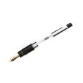 Ручка перьевая PILOT Justus 95 черный корпус с родиевым покрытием перо F 6