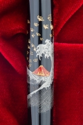 Ручка перьевая PILOT Namiki Nippon Art Maki-e Гора Фудзи и Волны перо F 7
