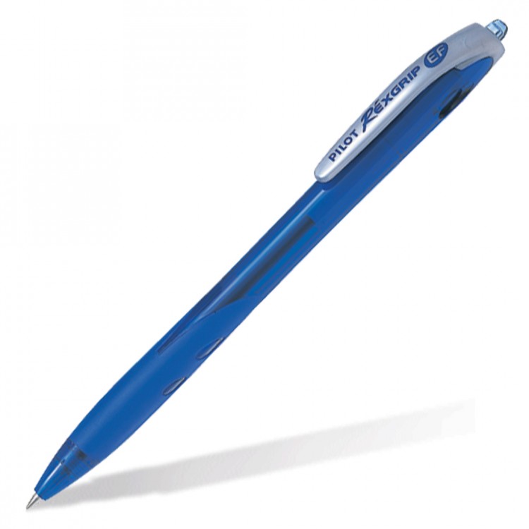 Ручка шариковая PILOT Rexgrip синяя 0,5мм