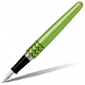 Ручка перьевая PILOT MR Retro Pop светло-зеленый металлик