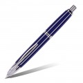 Ручка перьевая PILOT Capless Rhodium Trims синий корпус перо F 1