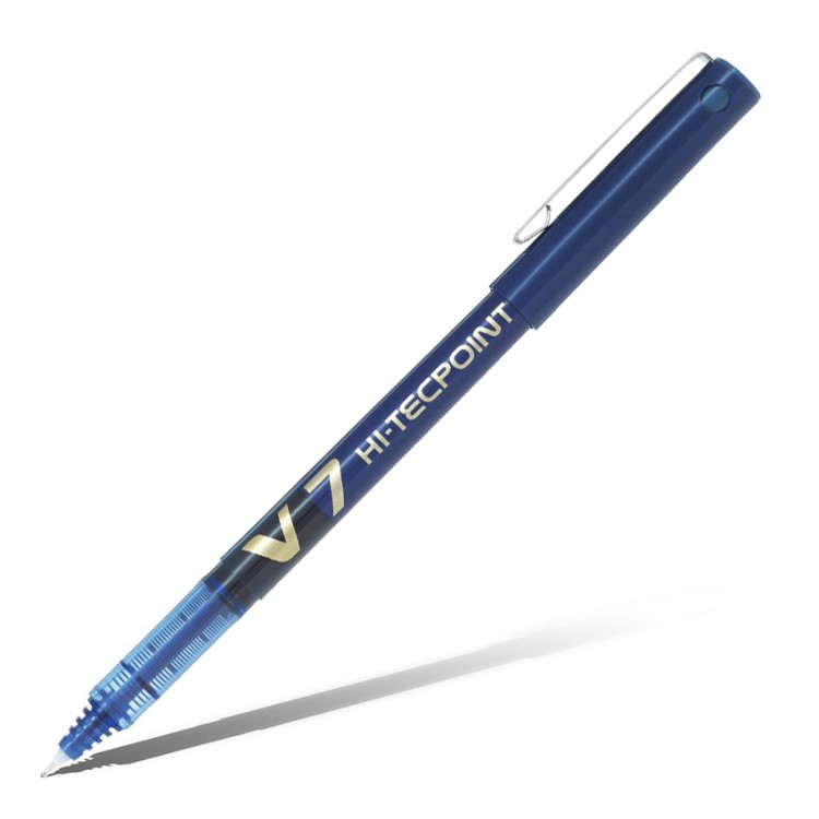 Ручка роллер Pilot Hi-Tecpoint V7 синяя 0,7мм