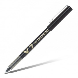 Ручка роллер Pilot Hi-Tecpoint V7 черная 0,7мм