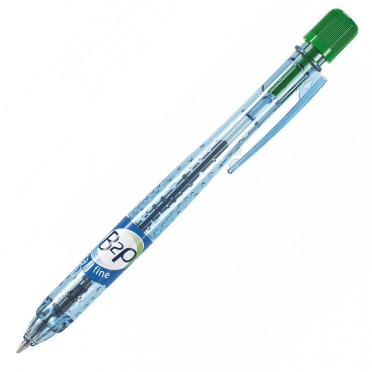 Ручка шариковая PILOT B2P зеленая 0,7мм