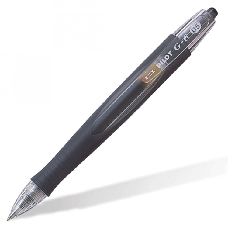 Ручка для ЕГЭ гелевая Pilot G6 черная 0,5мм