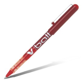 Ручка роллер PILOT V-Ball красная 0,5мм