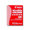 Картриджи PILOT для Parallel Pen красные 6шт. 1