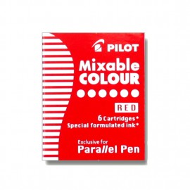 Картриджи PILOT для Parallel Pen красные 6шт.