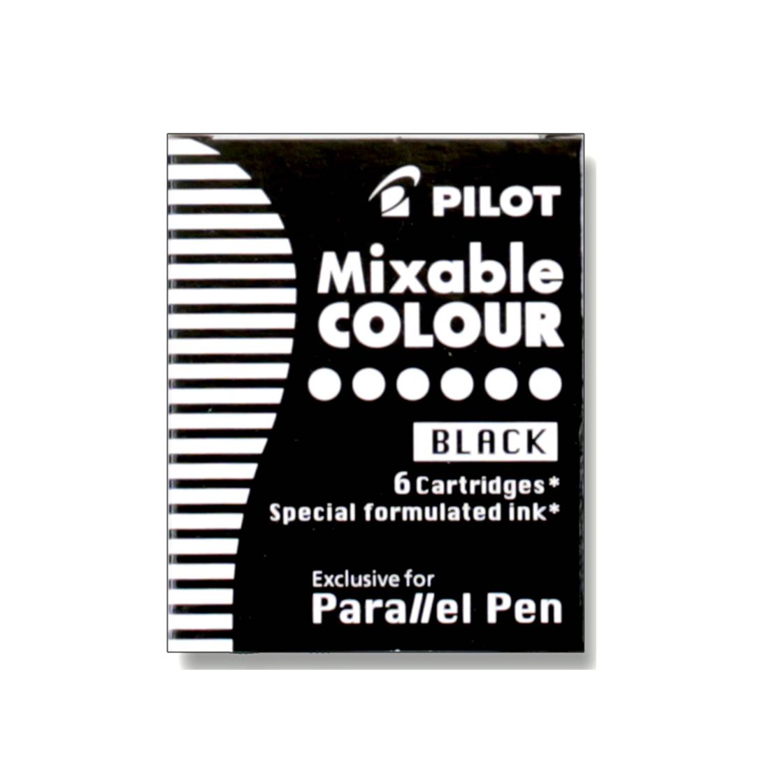 Картриджи PILOT для Parallel Pen черные 6шт. - 108 руб.