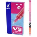 Ручка роллер PILOT Hi-Tecpoint V5 розовая 0,5мм 7