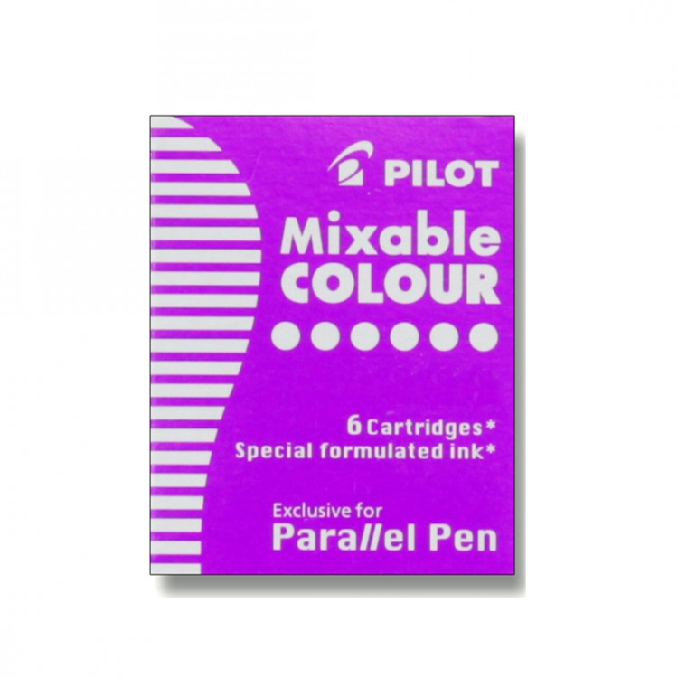 Картриджи PILOT для Parallel Pen фиолетовые 6шт.