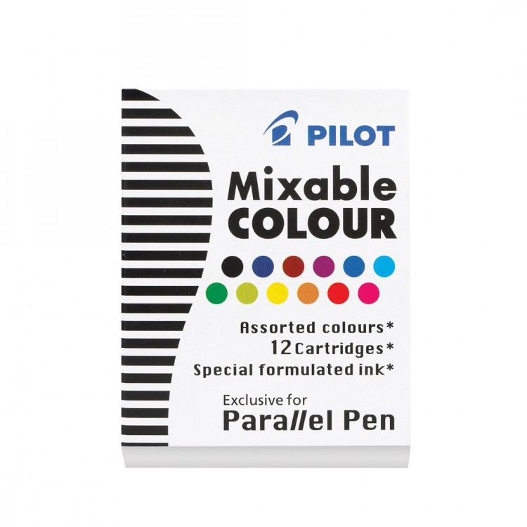 Набор картриджей PILOT для Parallel Pen 12 цветов