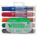 Набор маркеров для доски PILOT V-Board Master 5 цветов 1