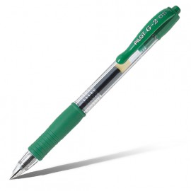 Ручка гелевая PILOT G2 зеленая 0,5мм