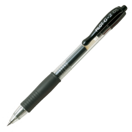 Ручка гелевая PILOT G2 черная 0,5мм