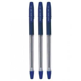 Ручка шариковая PILOT BPS-GP-EF синяя 0,5мм 3 штуки PPS