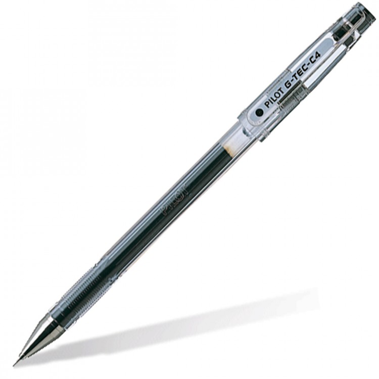 Ручка гелевая Pilot G-Tec-C4 черная 0,4мм