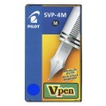 GOODS Ручка перьевая PILOT V-Pen Silver синяя 0,7мм 10