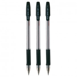 Ручка шариковая PILOT BPS-GP-F черная 0,7мм 3 штуки PPS
