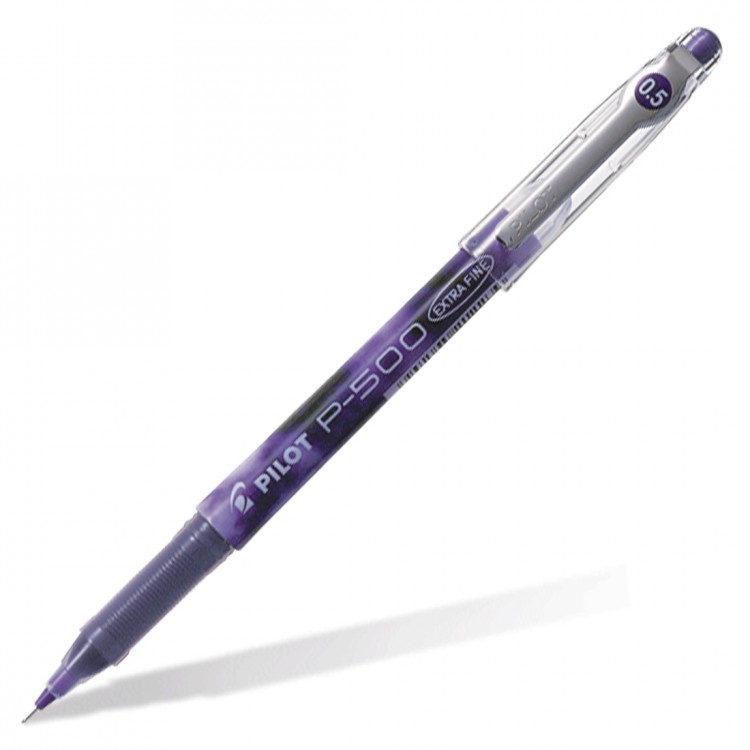 Ручка гелевая Pilot P-500 фиолетовая 0,5мм