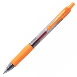 Ручка гелевая PILOT G2 оранжевая 0,7мм