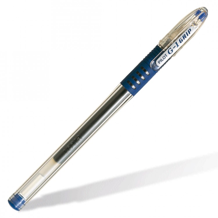 Ручка гелевая Pilot G1 Grip синяя 0,5мм