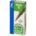 Ручка гелевая Pilot G1 Grip зеленая 0,5мм 3