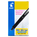 Ручка шариковая PILOT Dr.Grip FullBlack синяя отделка, синяя 1мм 2